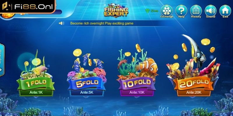 Bậc Thầy Câu Cá Fi88 - Hành Trình Chinh Phục Đại Dương 1 Khám phá game Bậc Thầy Câu Cá Fi88