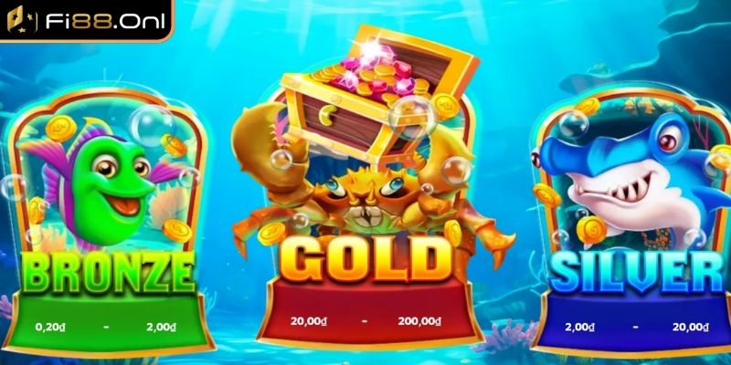 Bắn Cá Cua Vàng Fi88 - Cuộc Chiến Kịch Tính Dưới Đáy Biển 1 Khái quát game Bắn Cá Cua Vàng Fi88