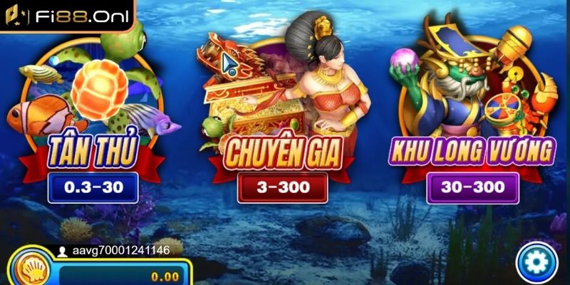 Bắn Cá Long Vương Fi88 - Hành Trình Chinh Phục Vua Biển 1 Giới thiệu game Bắn Cá Long Vương Fi88