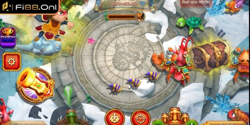 Đại Thánh Bắt Cá Fi88 - Trải Nghiệm Bắn Cá Siêu Thực 2 Vũ khí Pháo Liên Trảm