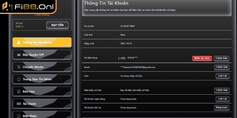 Đăng Ký Fi88 - Bắt Đầu Hành Trình Cá Cược An Toàn Và Hấp Dẫn 3 Lưu ý quan trọng khi tạo tài khoản Fi88